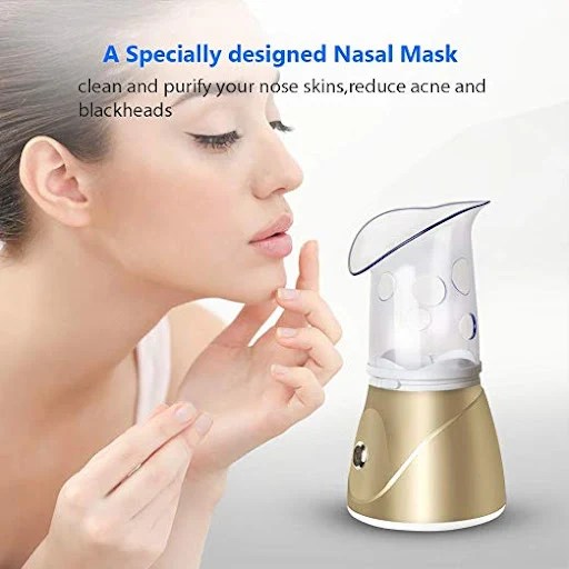 Title 6, Beauty steaming face instrument for radiant ski...