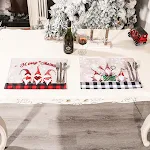 Christmas Creative Cute Forest People Table Mat Protect your table and add festive charm with this adorable and unique t — photo 7