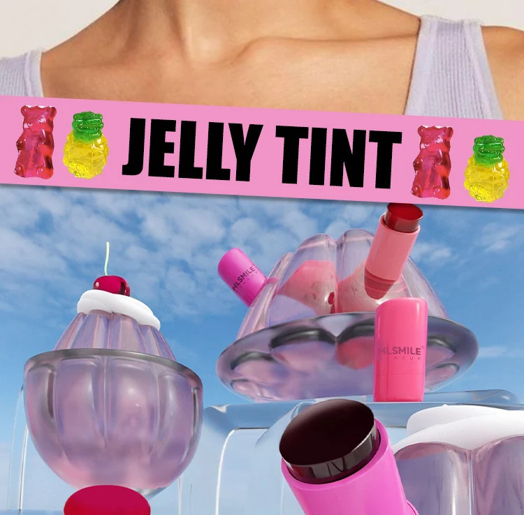 Title 9, Jelly Blush Lipstick Lip And Cheek Dual-use Mul...