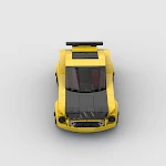 Small Particle Racing Moc Model Educational Building Blocks Toys for Children Assembling and Learning Fun — photo 8