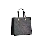 Bolsa simples de feltro para computador, leve e estilosa, protege arquivos e documentos, perfeita para trabalho, escola e uso diário. — foto 9