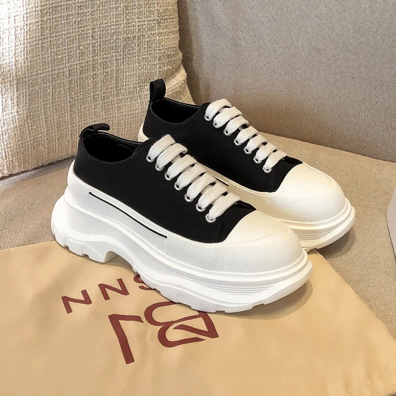 Title 4, Womens Canvas Shoes Casual Korean Style Breath...