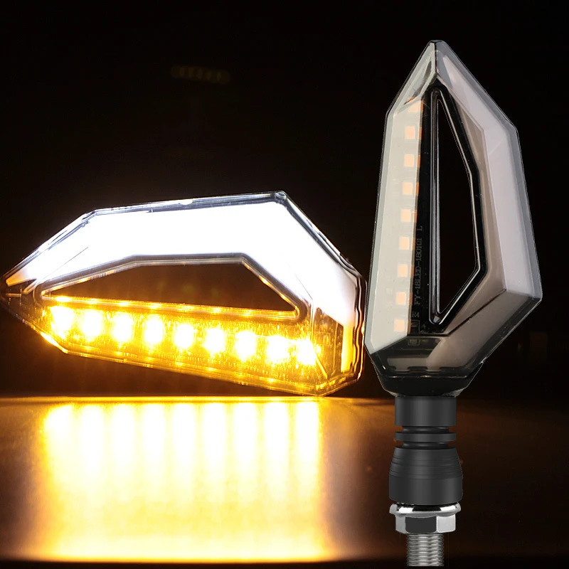 Title 1, Off-road motorcycle modified parts LED turn sig...