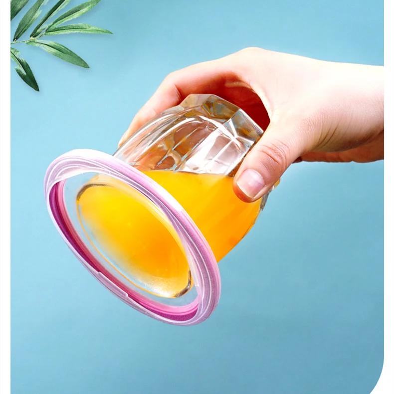 Title 7, Round Silicone Freshness Sealing Cover for Micr...
