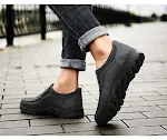 Men's casual shoes with a round toe for everyday wear. Experience comfort and style with these versatile shoes, perfect — photo 3