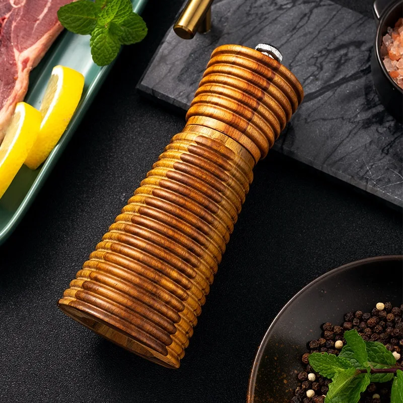 Title 1, Awn Locust Manual Pepper Grinder. Grind fresh p...