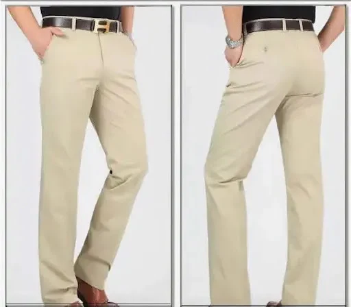 Title 6, Pantalon Business Décontracté Homme Fin Printem...