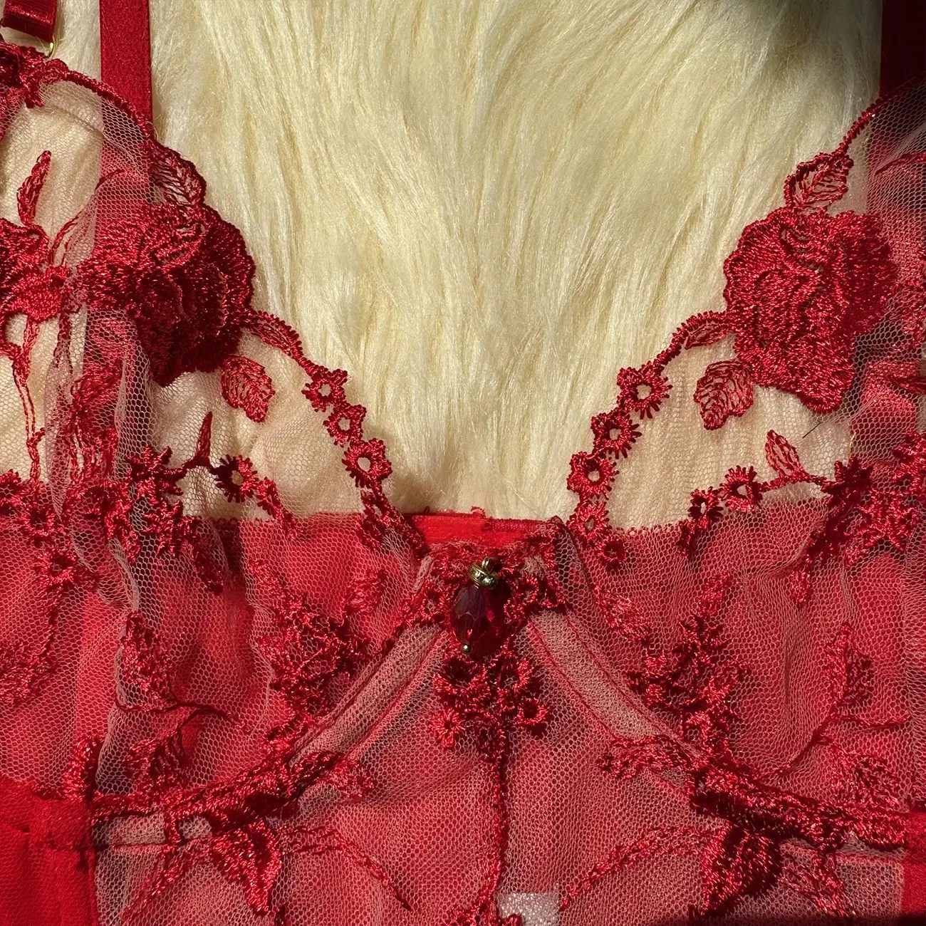 Title 11, Conjunto de lingerie europeu e americano com bo...