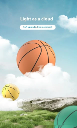 Title 6, Cesta de basquete silenciosa infantil para uso ...
