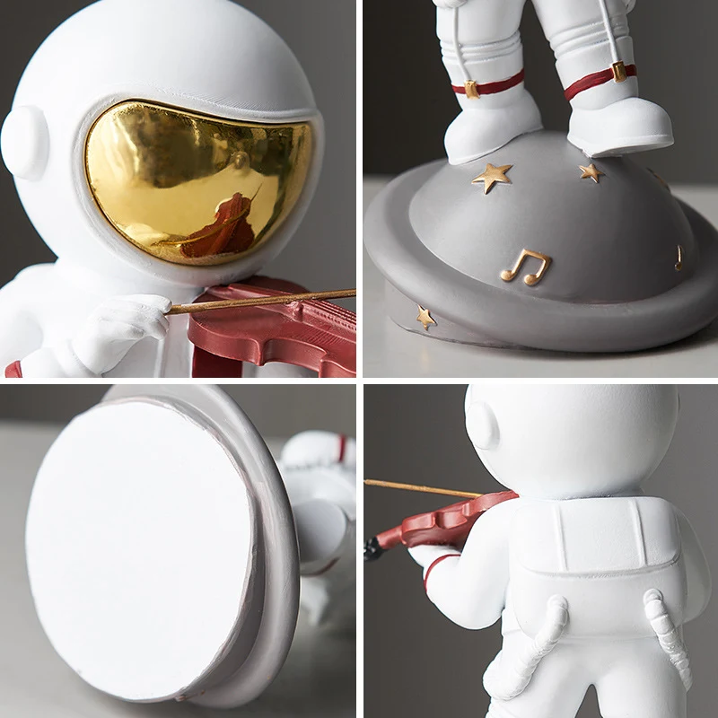 Title 2, Nordic Creative Music Astronaut Decoration Chil...