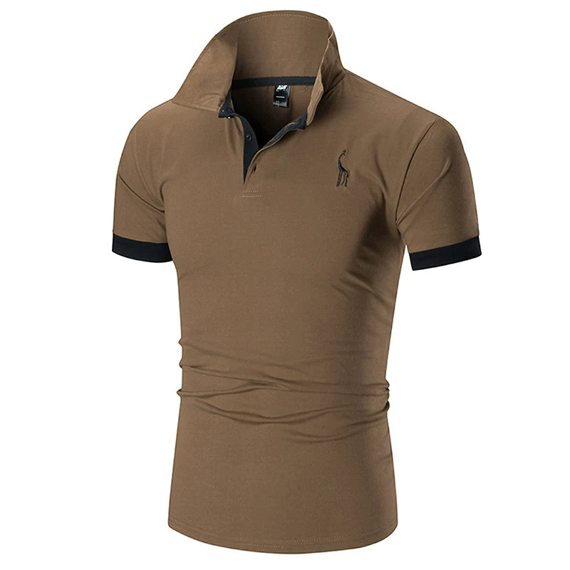 Title 10, Short sleeve embroidered fawn summer top breath...