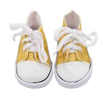 Sapatos de lona de 7cm para bonecas American Girl de 18 polegadas, venda quente internacional! Calçados perfeitos para brincar e colecionar. — foto 3