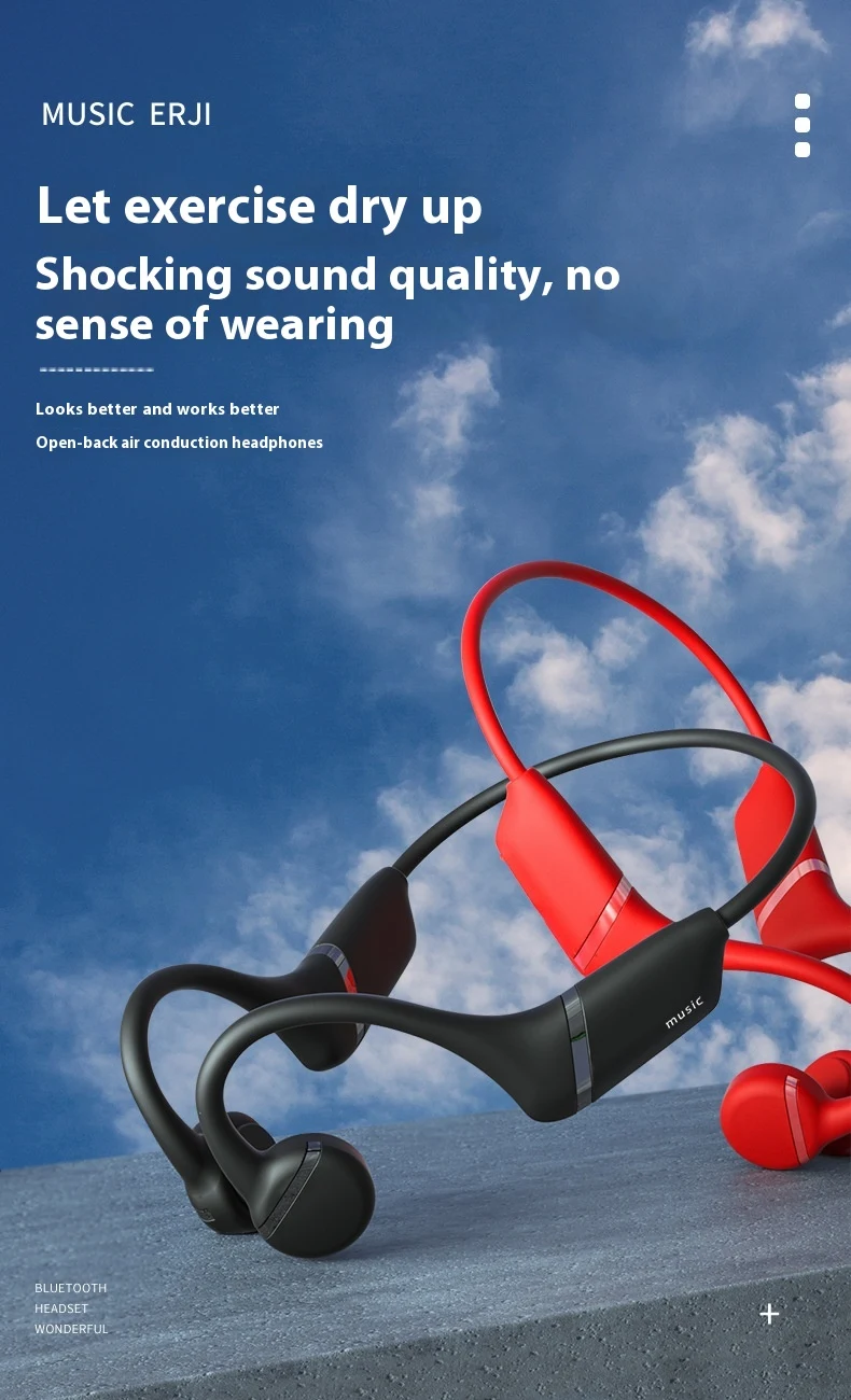 Title 6, H12 Open Bone Conduction Second Generation Wire...