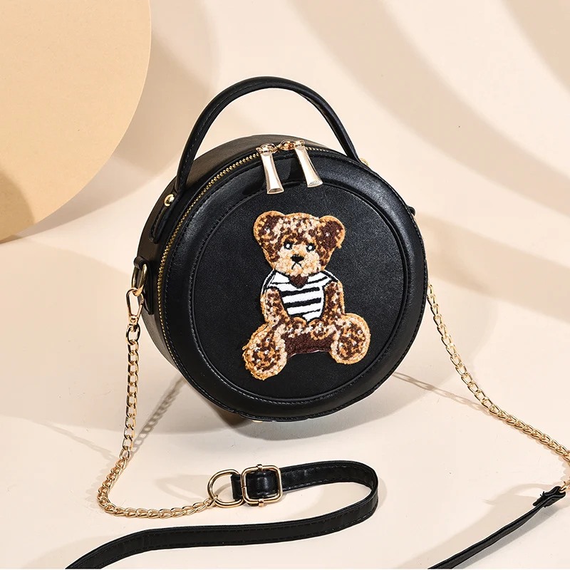 Title 8, Round Womens Chain Bag Shoulder Messenger