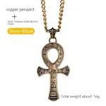 Copper Pendant Twisted Chain