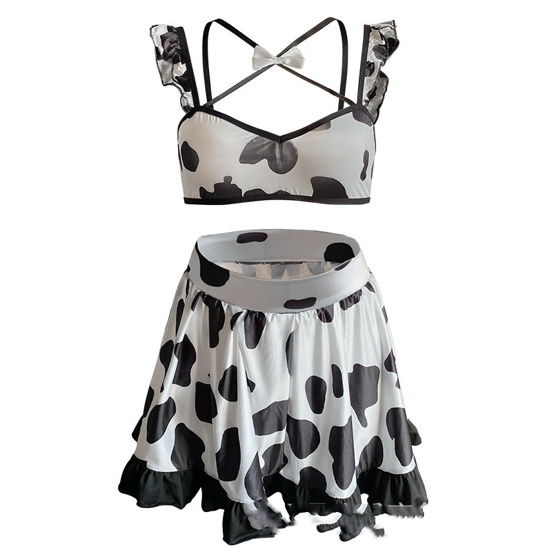 Women's Underwear Pure Desire Cow Maid Uniform Temptation Bed Passion Cute Suit. Sexy and alluring lingerie for passiona — photo 3