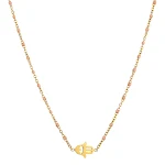 Colar de aço inoxidável com gota de óleo feminino estilo boêmio, perfeito para adicionar charme e sofisticação a qualquer look. — foto 6