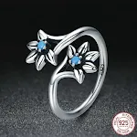 Anel feminino de zircônia, elegante e charmoso. Adicione brilho ao seu visual com este anel deslumbrante, ideal para qualquer ocasião. — foto 5