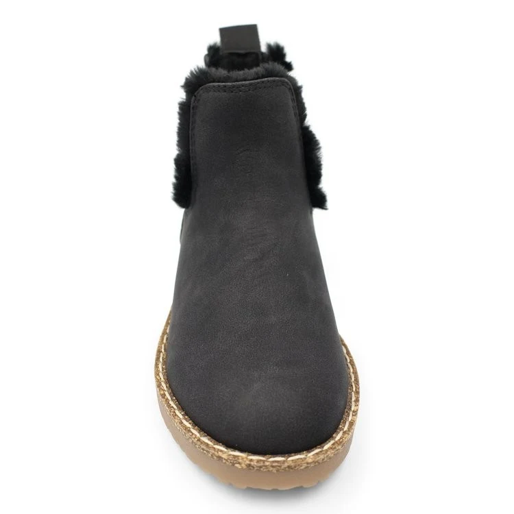 Title 3, Leisure Warm Leopard Print Suede Boots for Wome...