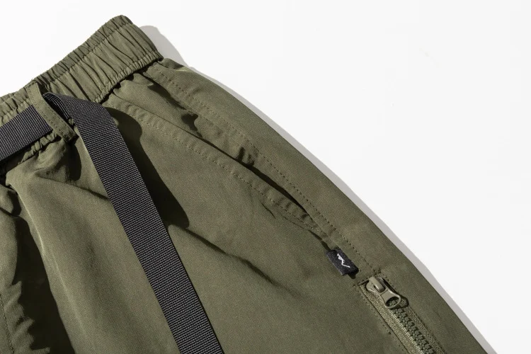 Men's Tapered Casual Pants with Zipper Printing and Loose Fit, Comfortable and Stylish Trousers for Everyday Wear and Mo — photo 2