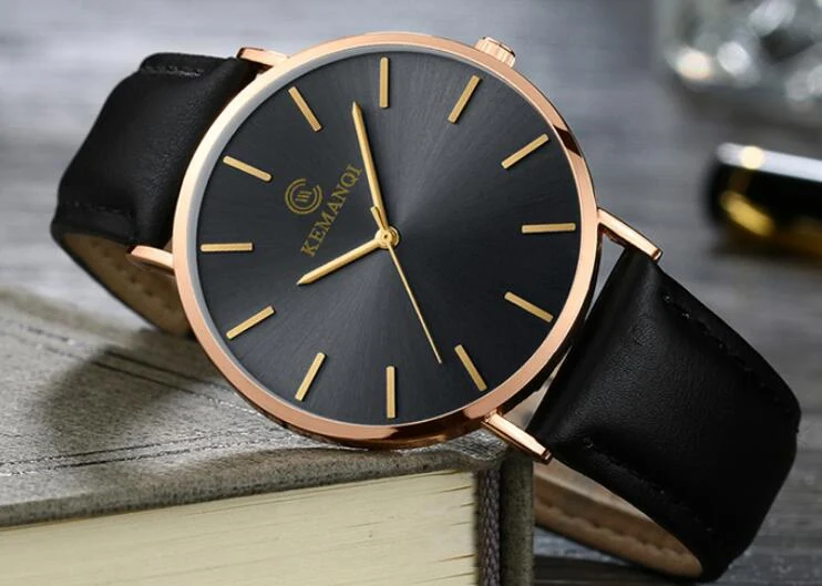 Relógio Quartzo Simples à Prova D'água Casual Versátil — Ideal para uso diário, combina com qualquer look, resistente à água e fácil de usar. — foto 2
