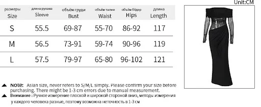 Title 1, Off-shoulder Mesh Hollow Dress Women