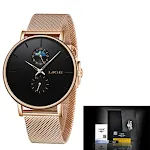 Rose gold black