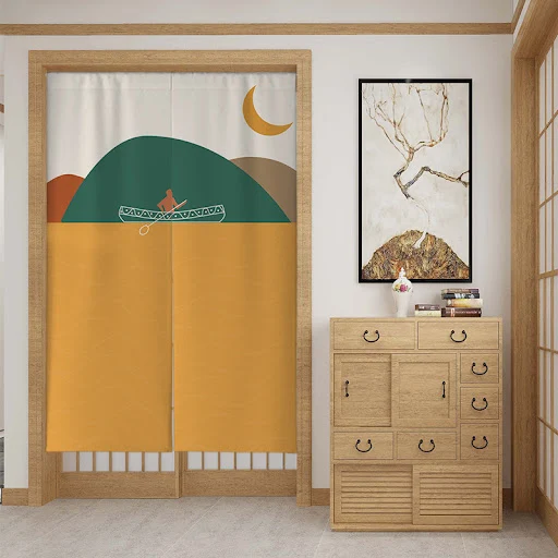 Title 6, Custom fabric door curtain partition curtain, c...
