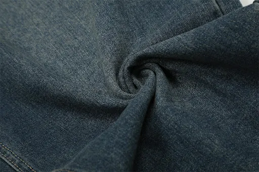 Title 7, Heren broek met wijde pijpen, loose fit, high s...