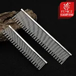 Fenice Pet Dematting Comb - Stainless Steel Pet Grooming Comb for Dogs and Cats Gently Removes Loose Undercoat, Mats, kn — photo 2