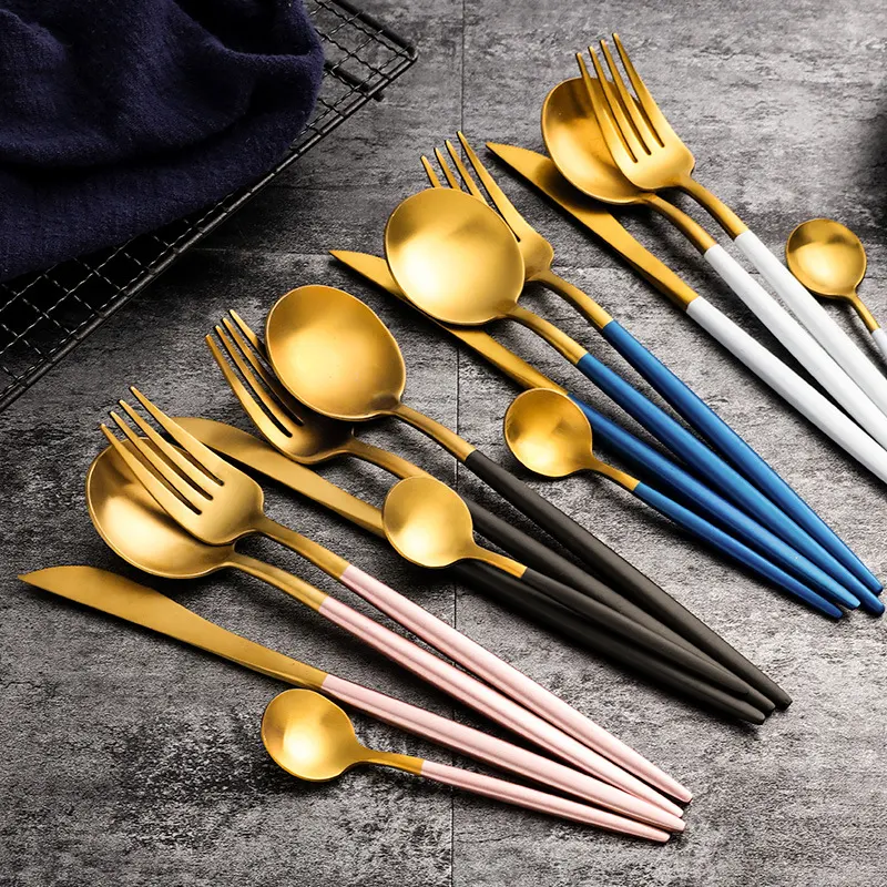 Title 2, Cutlery Spoon Set for Elegant Dining. Durable s...