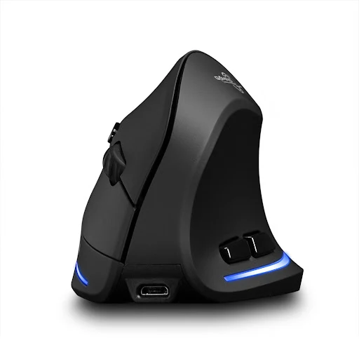 Title 5, Mouse gaming verticale wireless a 6 pulsanti co...