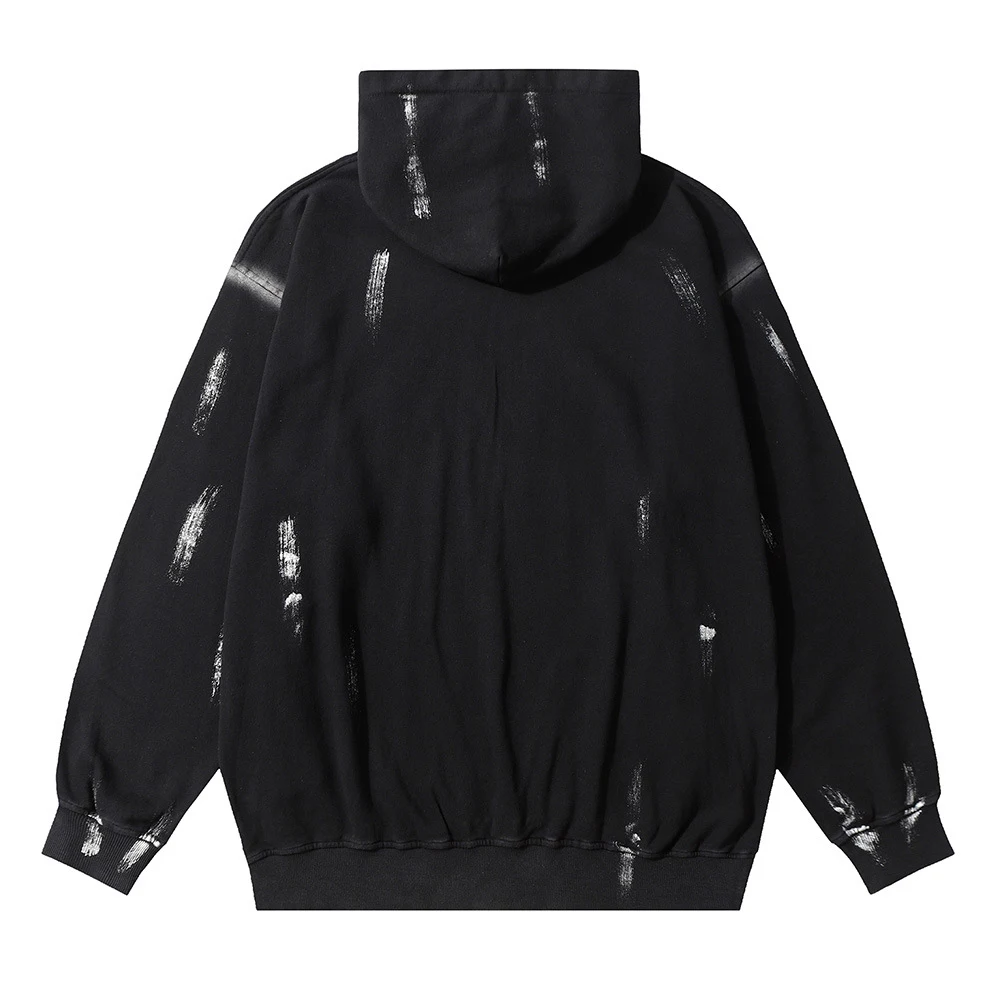 Title 8, Mens Tie-dye Printing Patchwork Hoodie Autumn....