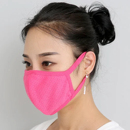 Title 3, Anti-Beschlag Maske aus Baumwollstoff für klare...