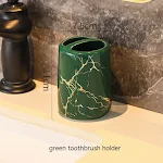 Ceramic Cosmetics Couple Toothbrush Cup — photo 2