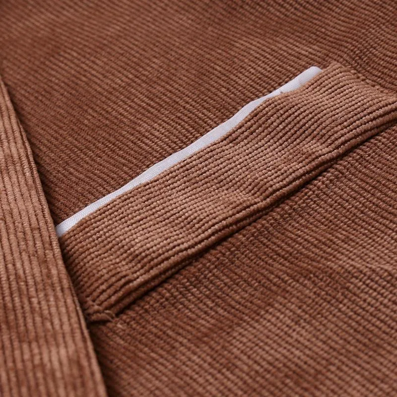 Title 4, Blazer masculino liso com um botão Elegância e ...