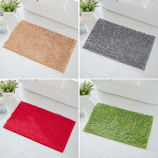 Title 4, Bathroom Anti Skid Mat Absorbs Water for Safe a...