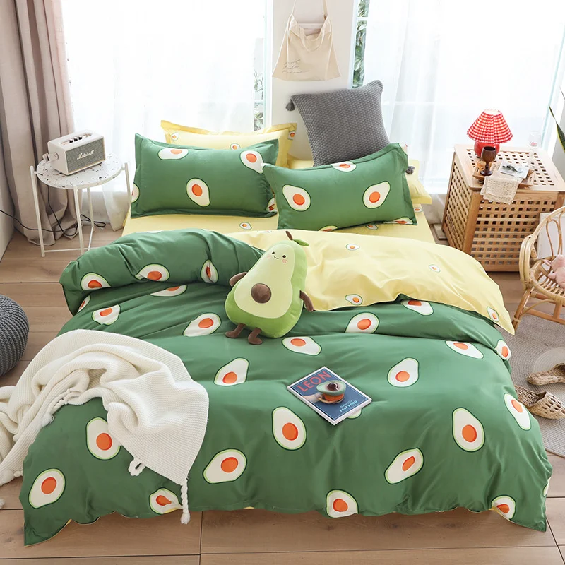 Jogo de cama de quatro peças Lefu Cotton Leisure Series, para um sono relaxante e confortável. Desfrute da suavidade do algodão. — foto 4