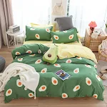 Jogo de cama de quatro peças Lefu Cotton Leisure Series, para um sono relaxante e confortável. Desfrute da suavidade do algodão. — foto 4