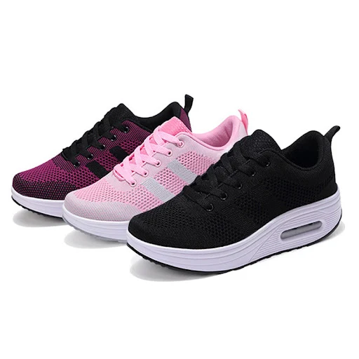 Title 4, Damesmode Plateau Air Cushion Casual Schoenen C...