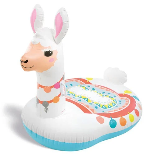 Title 2, Alpaca Inflatable Water Mount for Adults, a Cel...