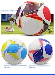 Bola de Futebol No 4 Infantil Estudantil Costurada à Máquina PVC No 4 Treino Competição Futebol Perfeita para Crianças — foto 37