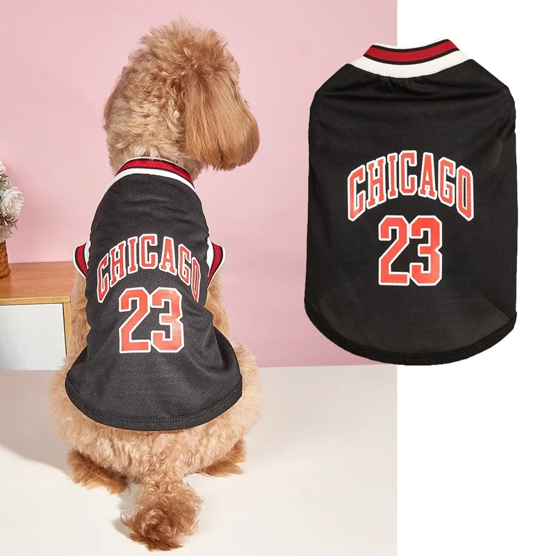 Dog Basketball Vest Clothes Comfortable and stylish sportswear for your pet. Perfect for play and walks. Give your dog a — photo 7