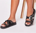 Sandali con zeppa donna, platform romani. Scarpe con plateau alla moda, versatili e perfette per ogni occasione, stile "net red". — foto 1