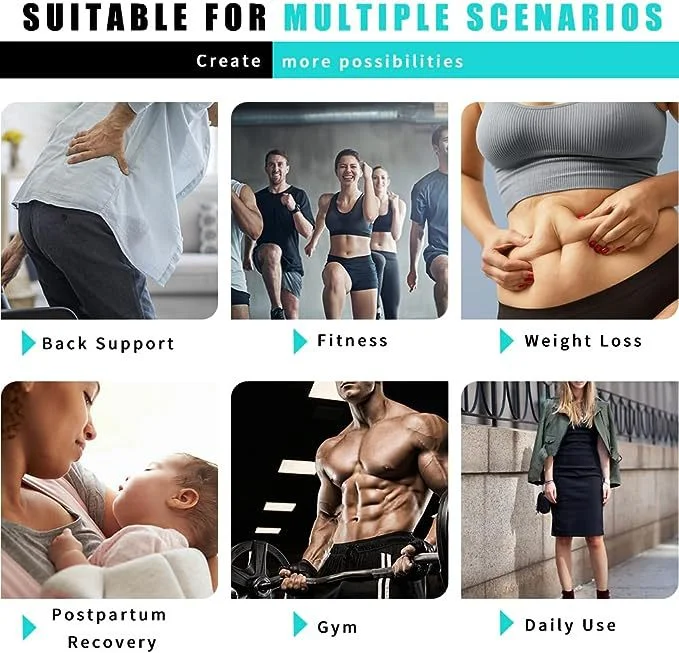 Title 8, Support de taille en néoprène pour hommes et fe...
