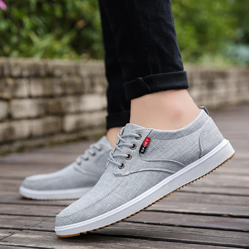 Title 2, Canvas shoe lace up low, offering casual comfor...