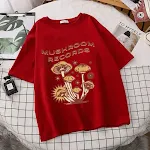 Retro Trippy Mushroom Cute T-shirts — foto 7