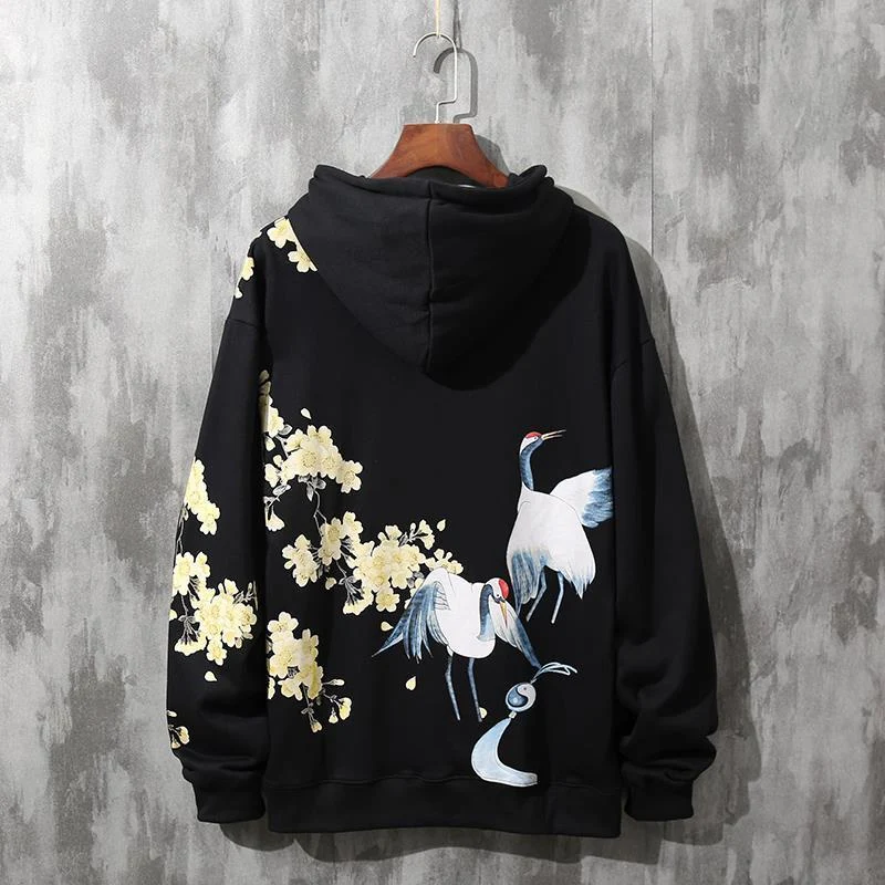 Title 7, Chinese Style Couple Wear Autumn Hoodie Mens T...