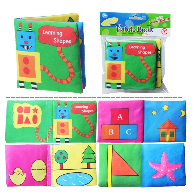 Title 3, Touch the Animal Sound Paper Tear Cloth Book Se...