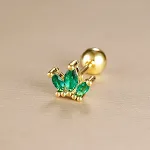 Y260324 Gold Green 1pc